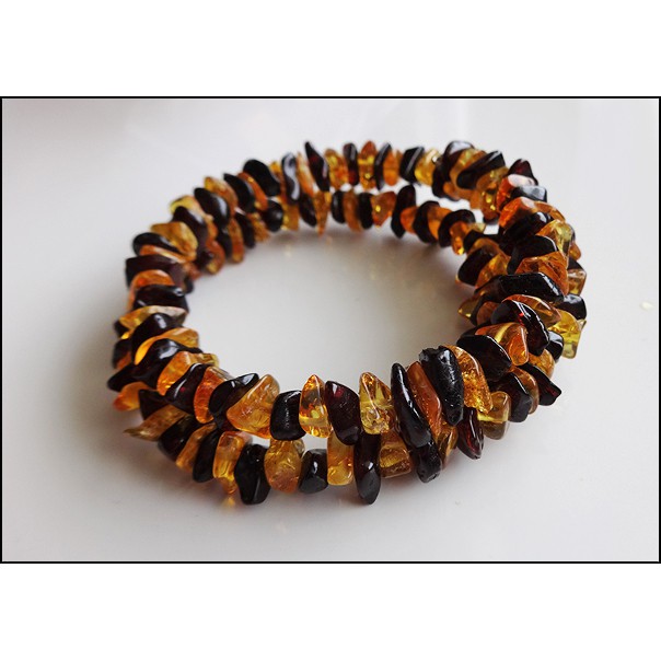 Natural Baltic Amber Beads Bracelet 15gr JAR101