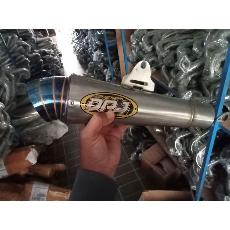 slincer knalpot DPJ corong blu kompetisi