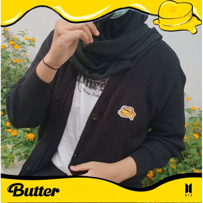 sweater rajut Butter BTS Unofficial