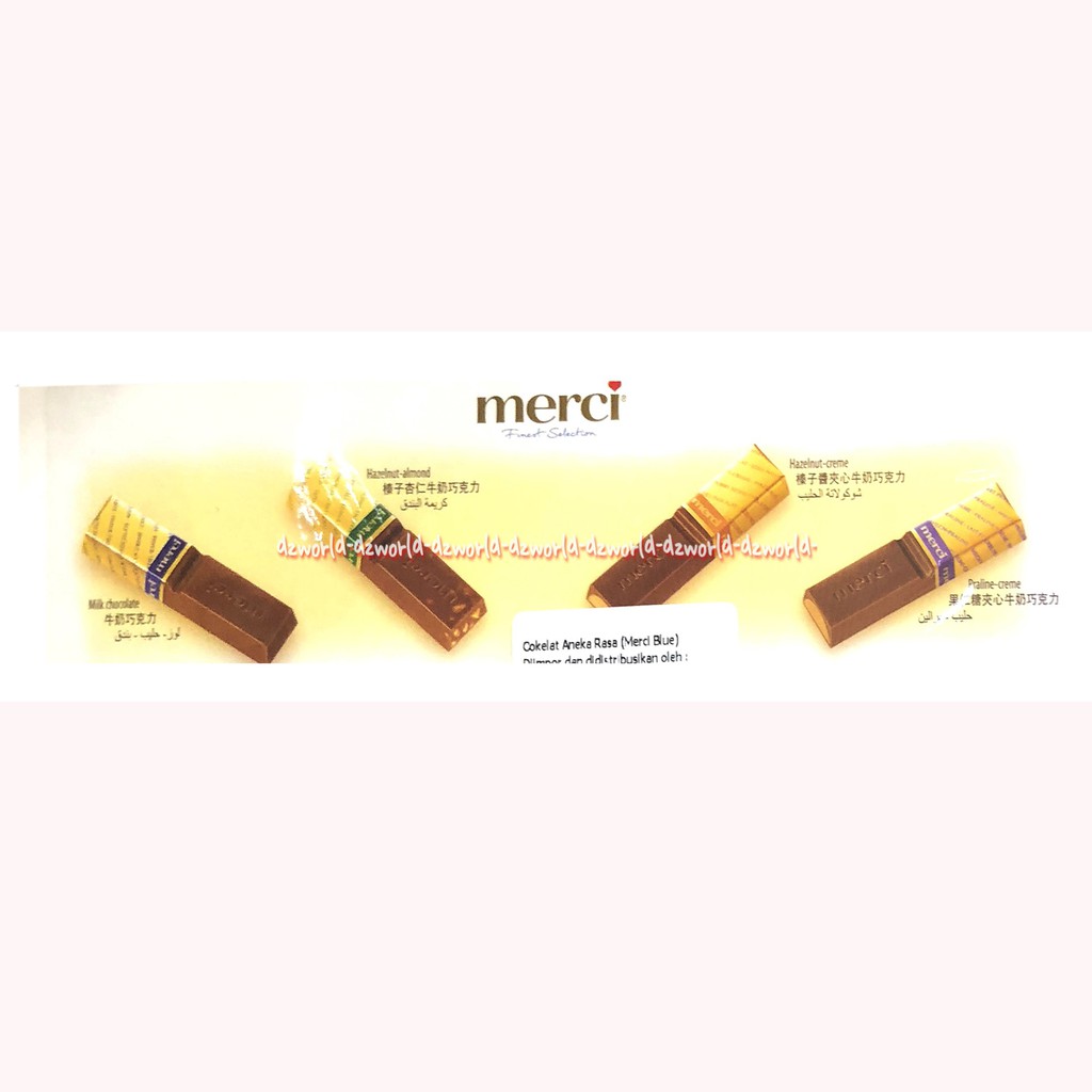 Merci Storck 250gr Finest Selection Makanan Coklat Aneka Jenis Coklat Cemilan Coklat Chocolate Mercy Storc