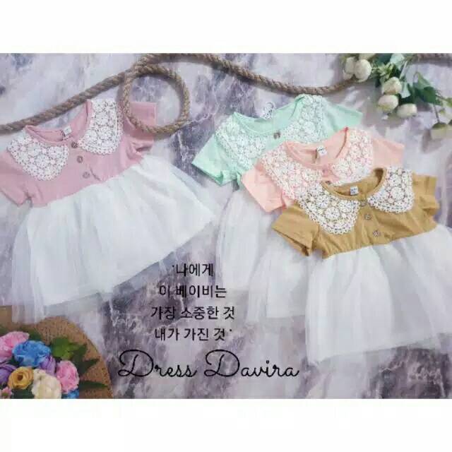 Dress tutu import bayi