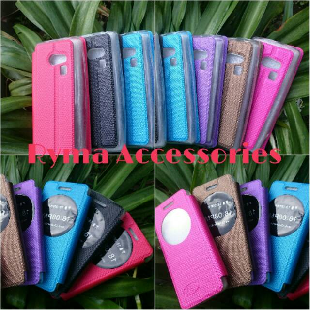 Leather Flip Case / Book Cover / Case Cover / Casing Cover Nokia 150 / Nokia 150 Dual