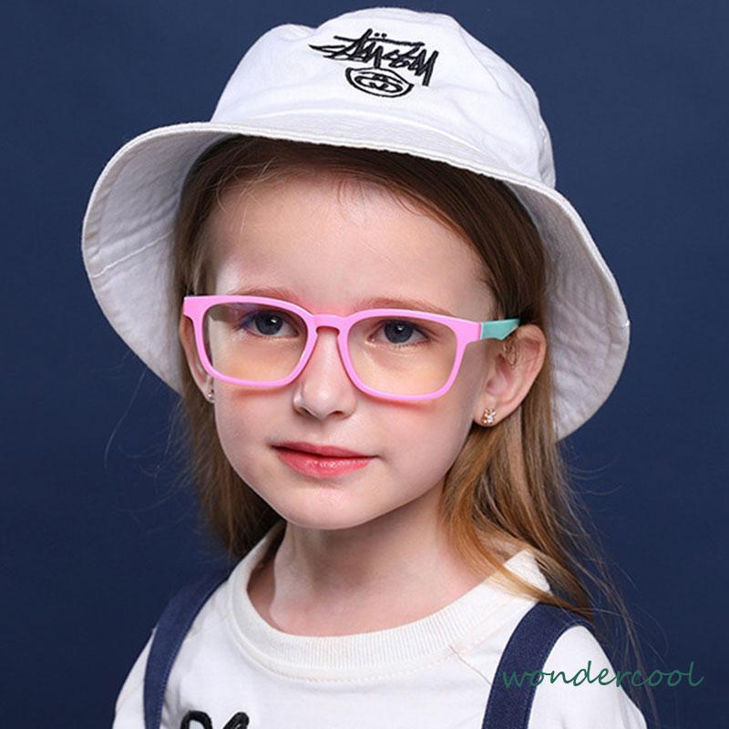 Kacamata Antiradiasi Sinar Blue Ray Anti Komputer TV Anak Wanita Pria -Won