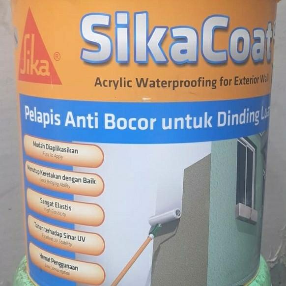 Sika Coat 20kg/pail Pelapis Anti Bocor untuk Dinding luar dan Atap
