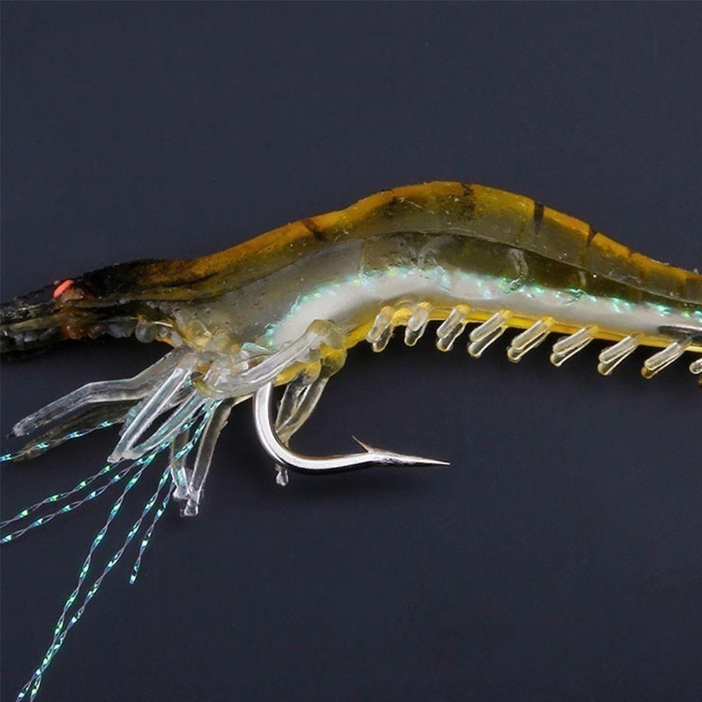 Solighter Umpan Pancing Soft Bait Bentuk Udang Bahan Silikon