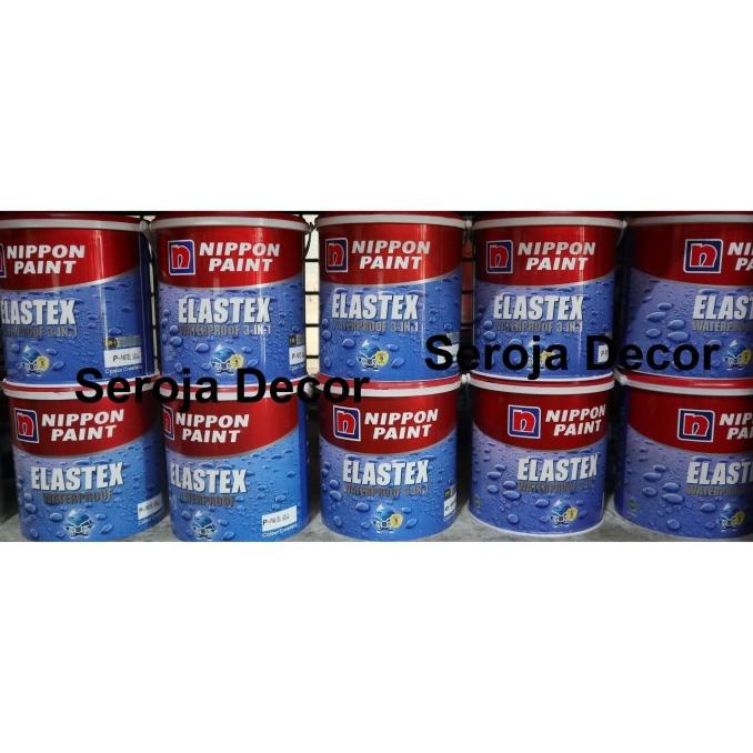 Cat Tembok Pelapis Anti Bocor Nippon Paint Elastex 3in1 1kg Cat Tembok