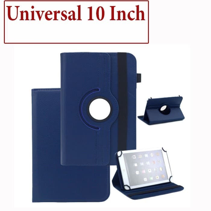 Huawei Docomo Dtab D01K 10.1 Flipcase Flip Leather Case Rotary Rotate Casing Book Cover Stand Kulit