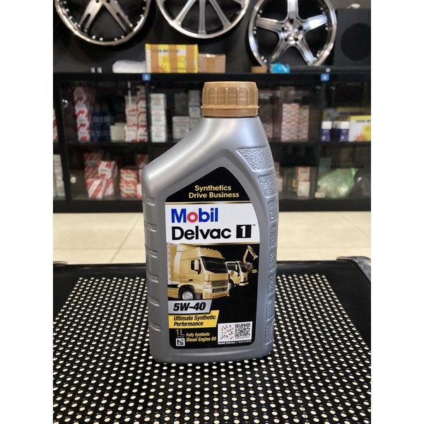 Oli Mobil Diesel Delvac 1 Sae 5W-40 Kemasan 1 Liter