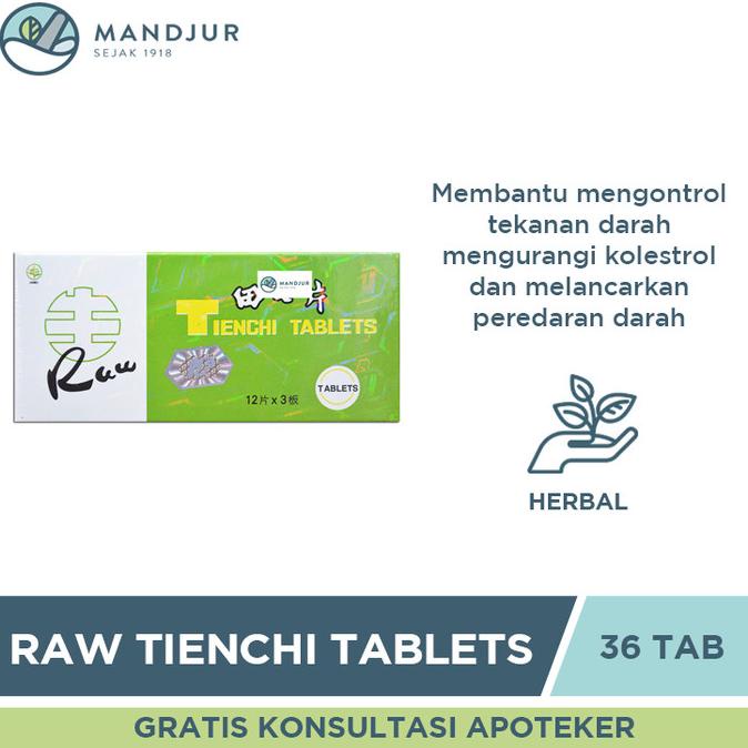 

TERBARU Raw Tienchi Tablets Isi 36 - Obat Penurun Kolesterol dan Hipertensi /OBAT HERBAL ASAM URAT/OBAT HERBAL PELANGSING/OBAT HERBAL KOLESTEROL/OBAT HERBAL DIABETES