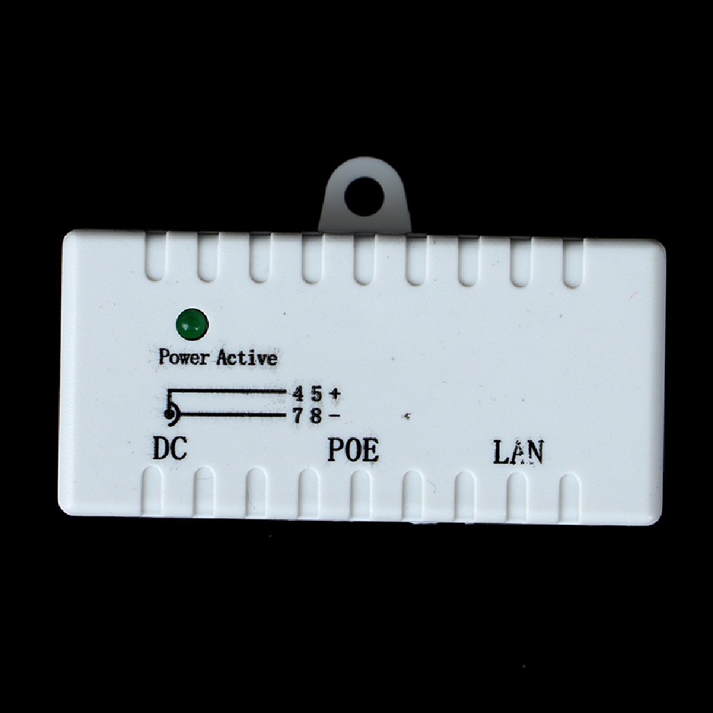 (seasonoun) Injektor POE Pasif 12V - 48V Untuk IP Camera VoIP Phone Netwrok
