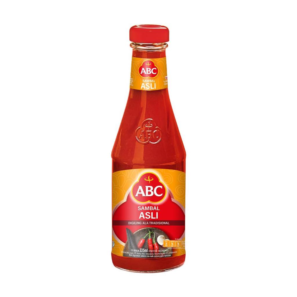 ABC Saus Sambal Asli 335 ml - Multipack 12 pcs