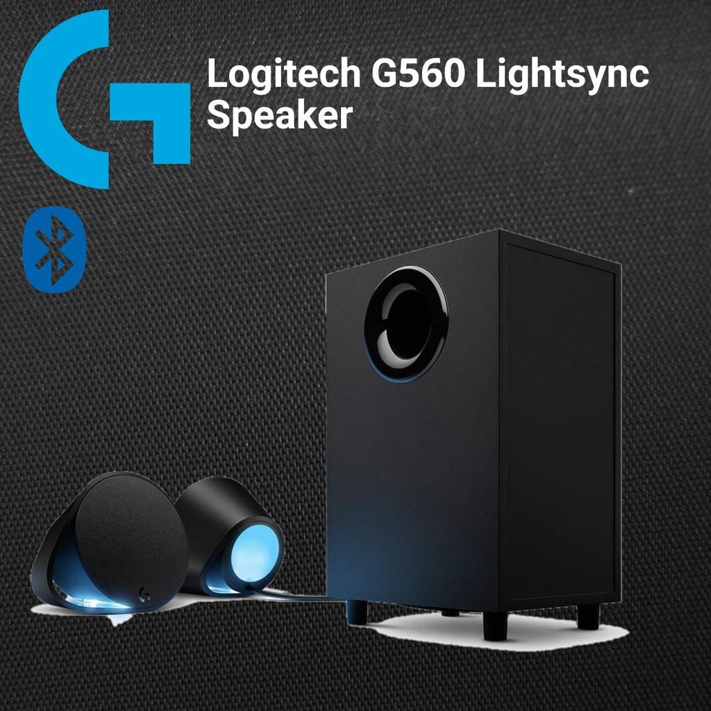 LOGITECH G560 LIGHTSYNC RGB Gaming Speaker Desktop PC Komputer