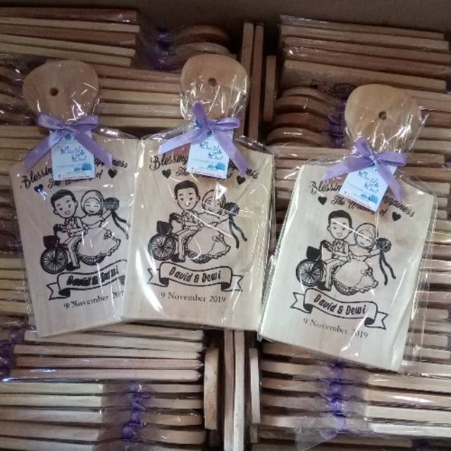 Souvenir Talenan Souvenir Pernikahan Unik (1 paket isi 50 picis)