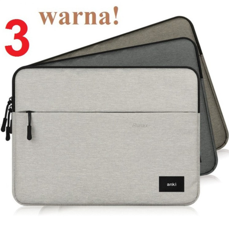 Tas softcase laptop notebook netbook ANKI Sleeve Premium Asus Dell HP Acer 116 12 13 14 15 inch