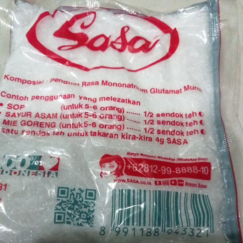 Sasa 38gr (2rbu) bumbu masak