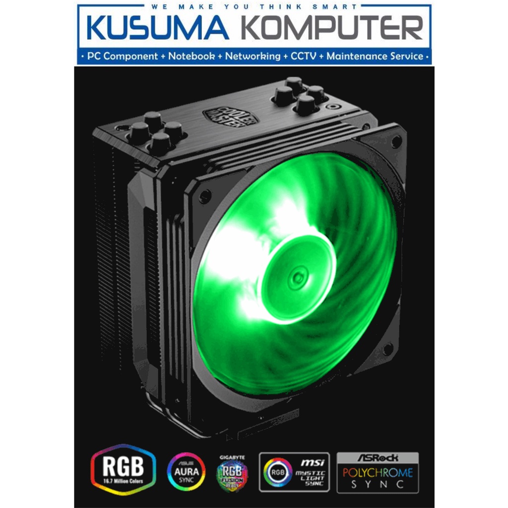 Cooler Mster Hyper 212 RGB Black Edition CPU Cooler  Support LGA 1700