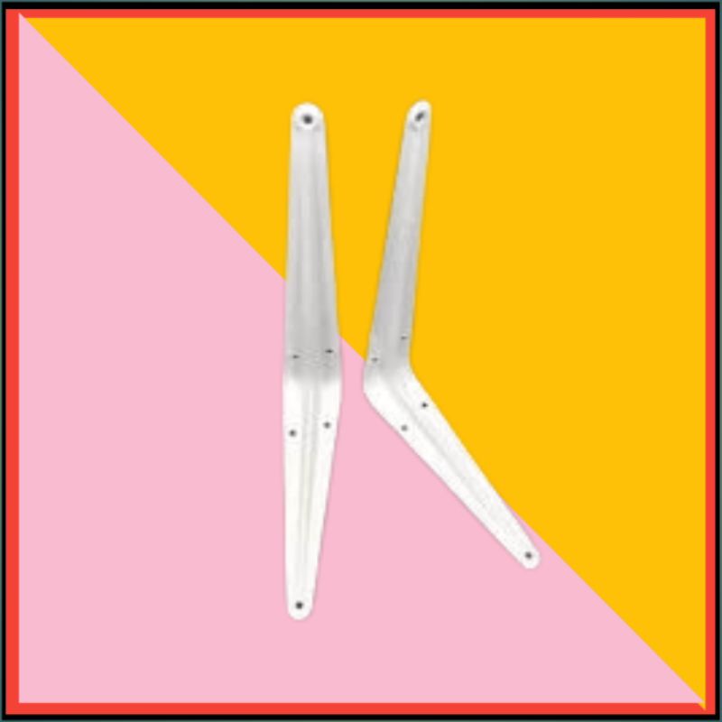 SIKU RAK DINDING 8X10 INCH 20X25 CM PUTIH