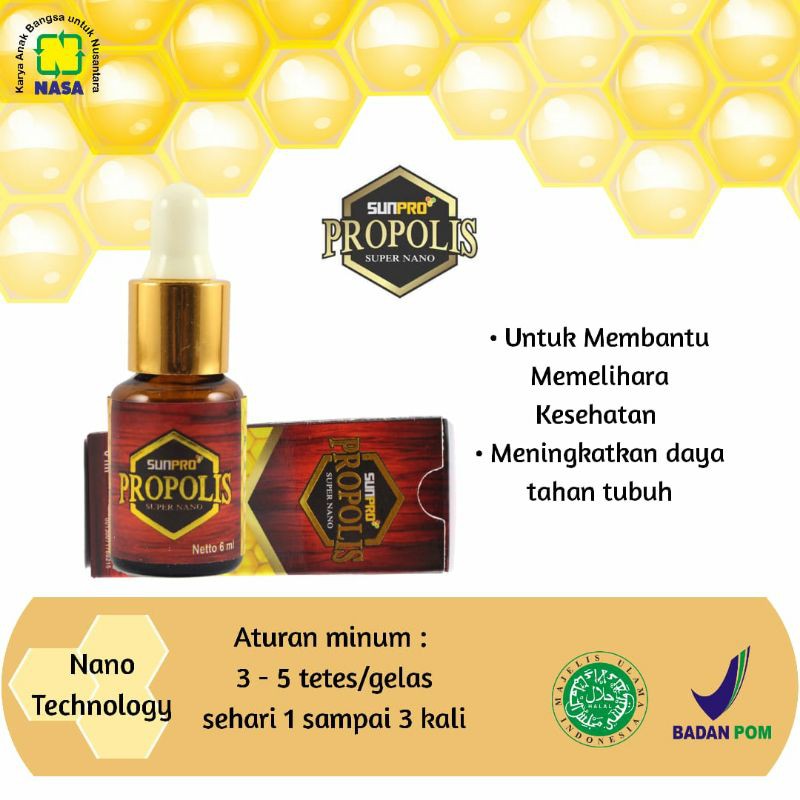 PROPOLIS ASLI NASA si kecil BERJUTA MANFAAT