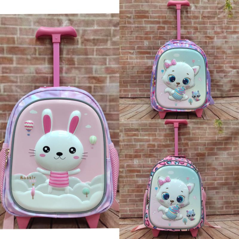 SALE 06.06 Troli 12 Anak TK  Rabbit Unicorn Kuromi Cinamoroll Melody