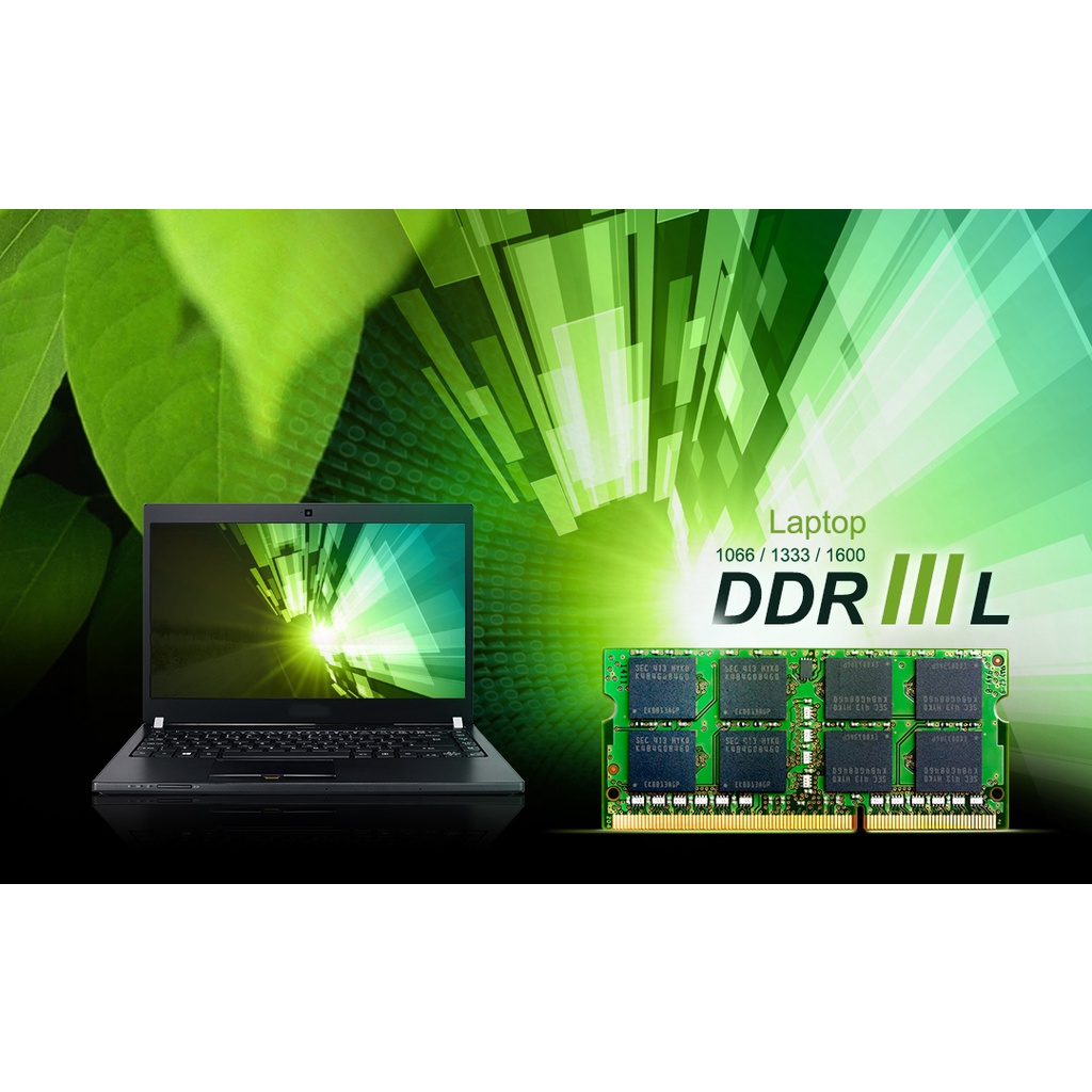 Silicon Power DDR3L 4GB / 8GB SODIMM Low Voltage RAM Laptop / Mini PC