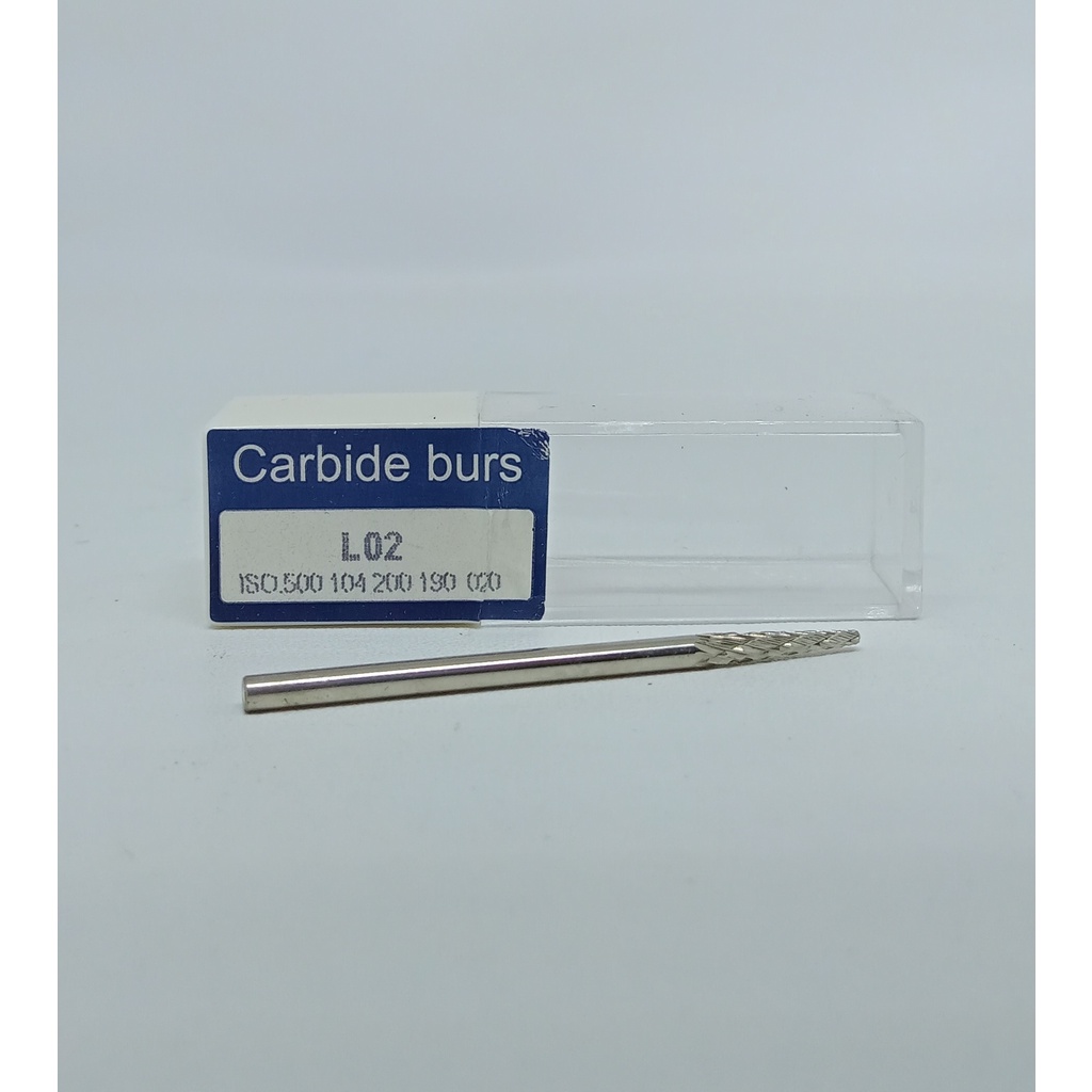 Bor Fraser Metal Stainless Carbide Brush Bor Gigi Aneka Bentuk Bur Besi Gigi Gusi Palsu Low Speed