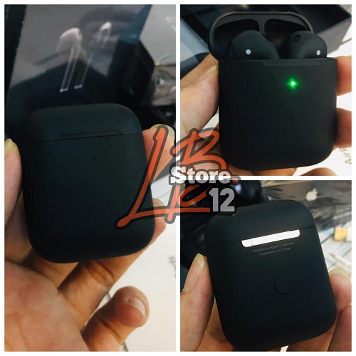 TWS plus gen 2 Black untuk HEADSET BLUETOOTH 5.0 EARPHONE WIRELESS OEM