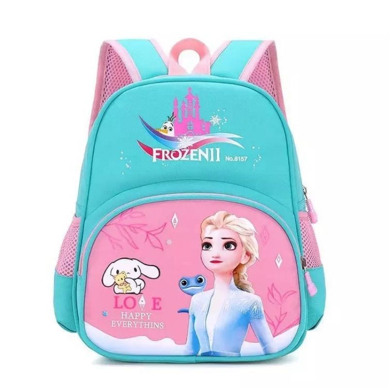 TAS ANAK PEREMPUAN FROZEN KARTUN LUCU TERBARU TAS CEWEK MURAH SD TK