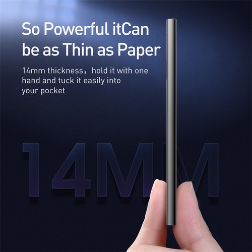 Powerbank BASEUS Adaman Metal Digital Display QC 10000mAh 22.5W - PPAD