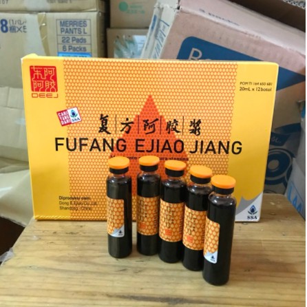 Fufang ejiao jiang original Fu fang penambah darah dan trombosit ecer obat demam berdarah 1 Botol