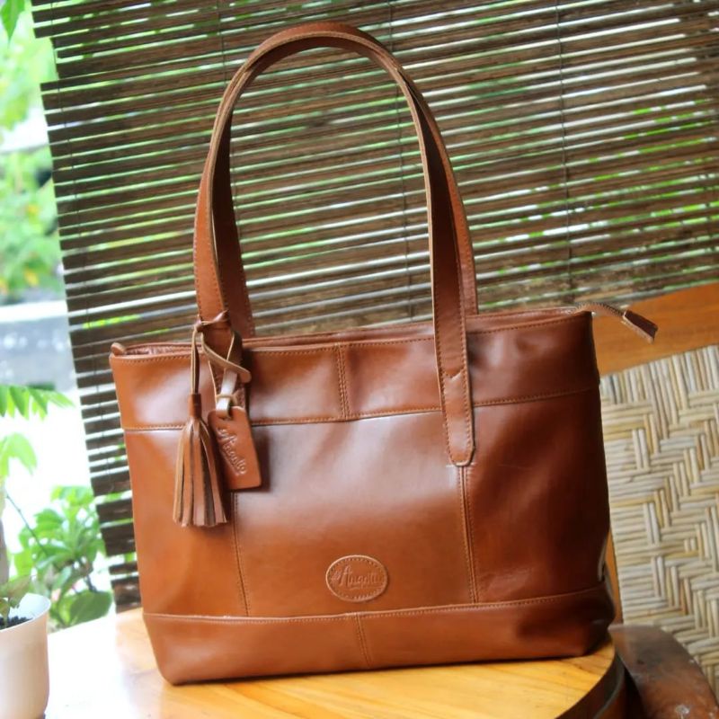Shopper bag/ TOTEBAG WANITA ASLI KULIT