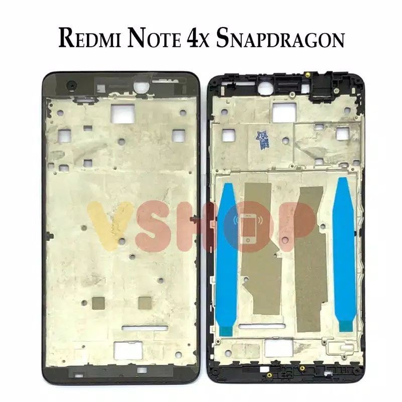 FRAME LCD REDMI NOTE 4 NOTE 4X - TULANG TENGAH XIAOMI REDMI NOTE 4 REDMI NOTE 4X SNAPDRAGON ORIGINAL