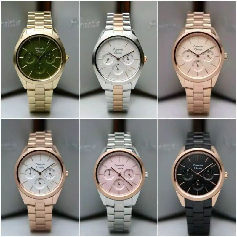 Jam tangan wanita Alexandre Christie AC 2817 AC2817 original resmi