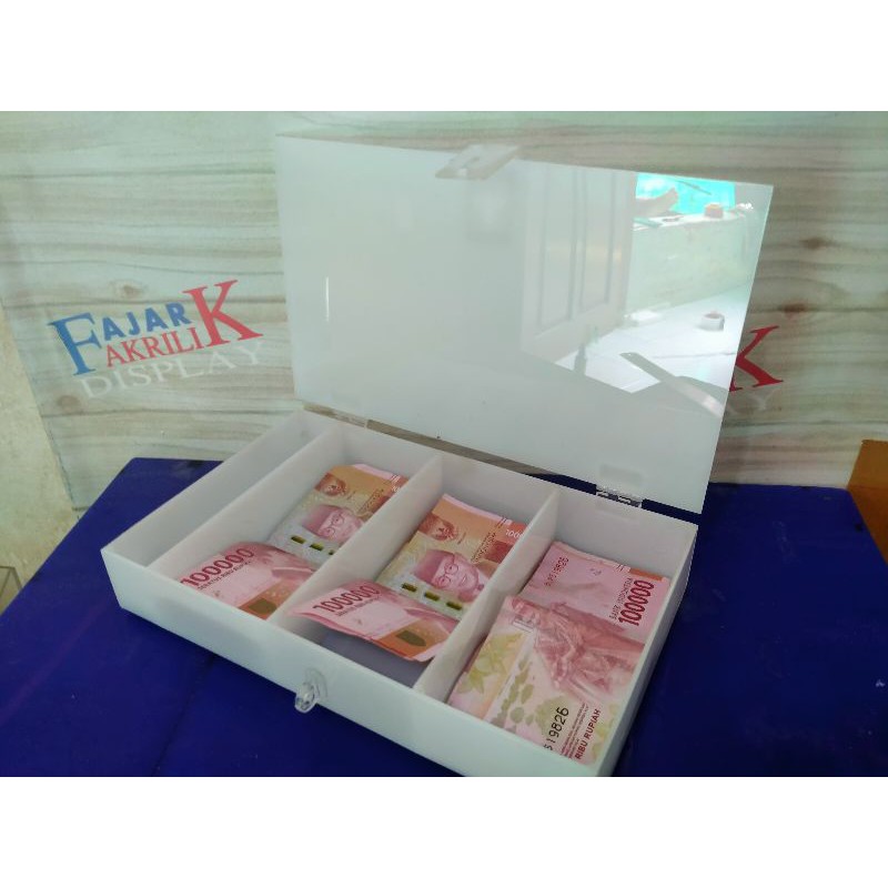 Akrilik laci uang mini