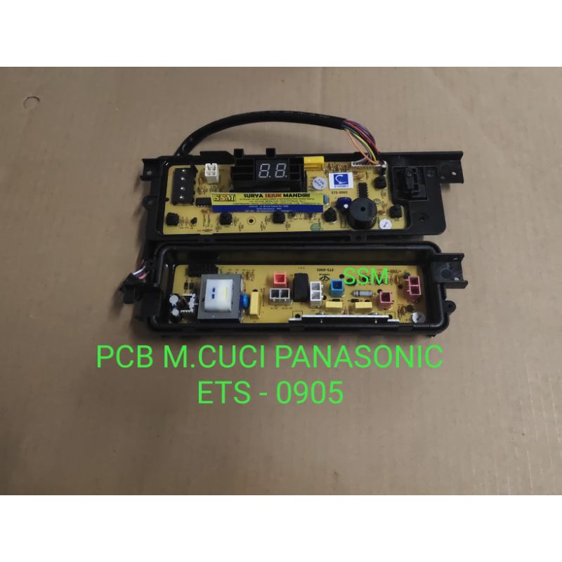 PCB mesin cuci panasonic ETS 0905 modul mesin cuci panasonic