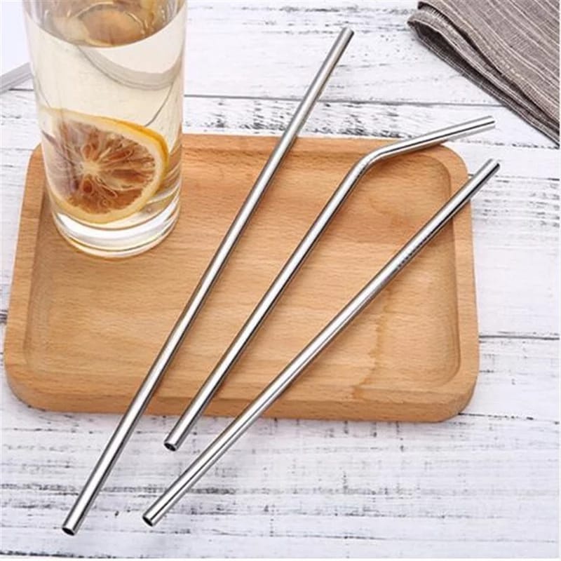 XOQ - Sedotan Stainless Food Grade / Sedotan Tumblr Stainless / Stainless Straw Food Grade