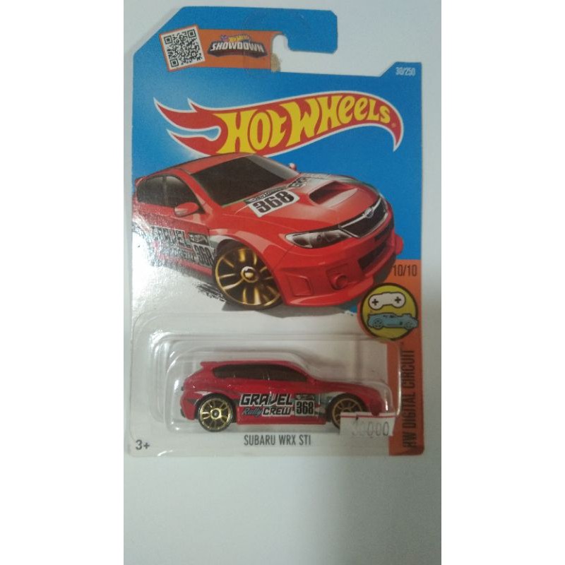 hot wheels subaru wrx sti