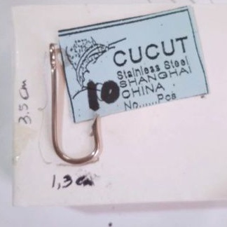 pancing stainless no 10 mrek cucut