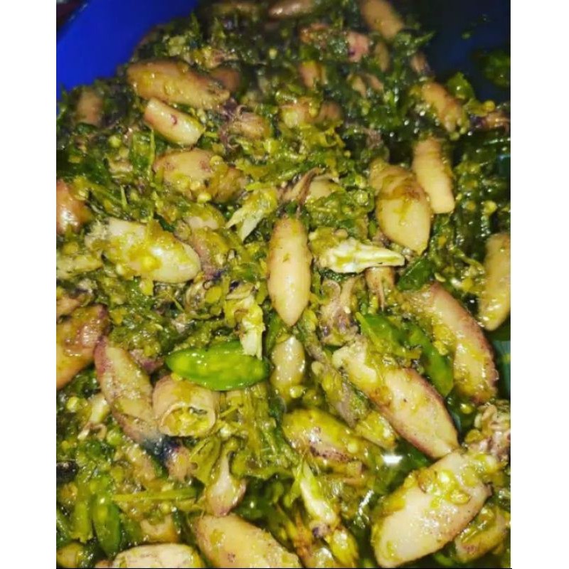 

SAMBAL IJO ENDULLL BANGEETT..(Cumi,udang,terimedan,cakalan)