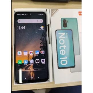 redmi note 10 ram 4gb64gb second fullset original istimewa