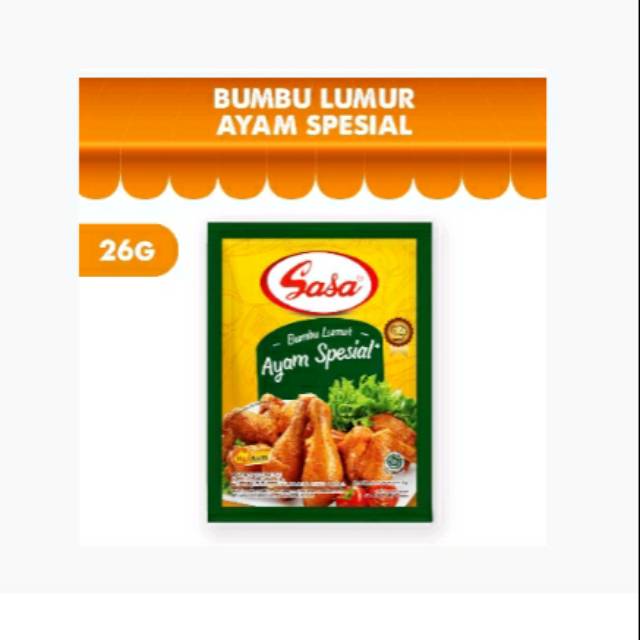 

Sasa Tepung Bumbu Ayam Spesial Spicy 26g