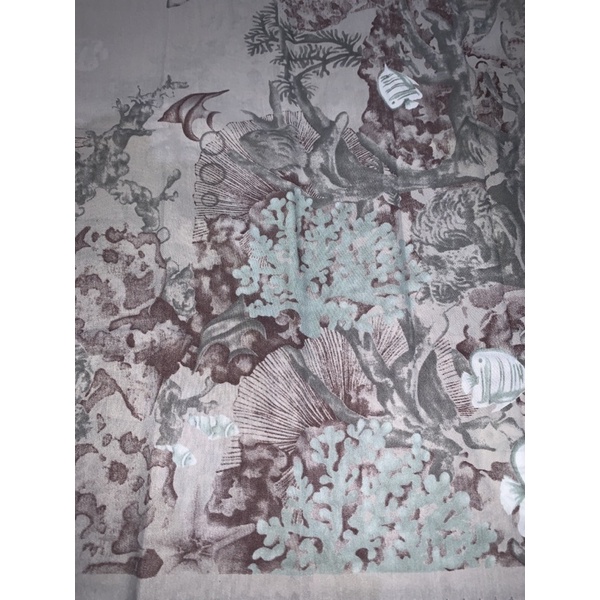 SEGIEMPAT VOALDENAY KW PREMIUM / HIJAB JILBAB SQUARE VOAL MOTIF LASER CUT-Motif 16