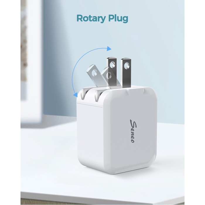 Seneo Wall Kepala Charger Charger USB-C PD 20W - SNPA215AW