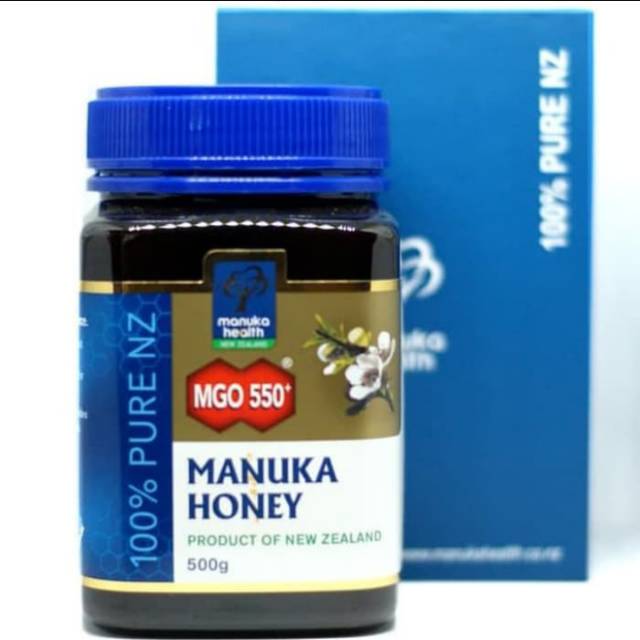 Original 100% New Zealand Manuka Honey from Manuka Health, MGO 550+ 500 gram