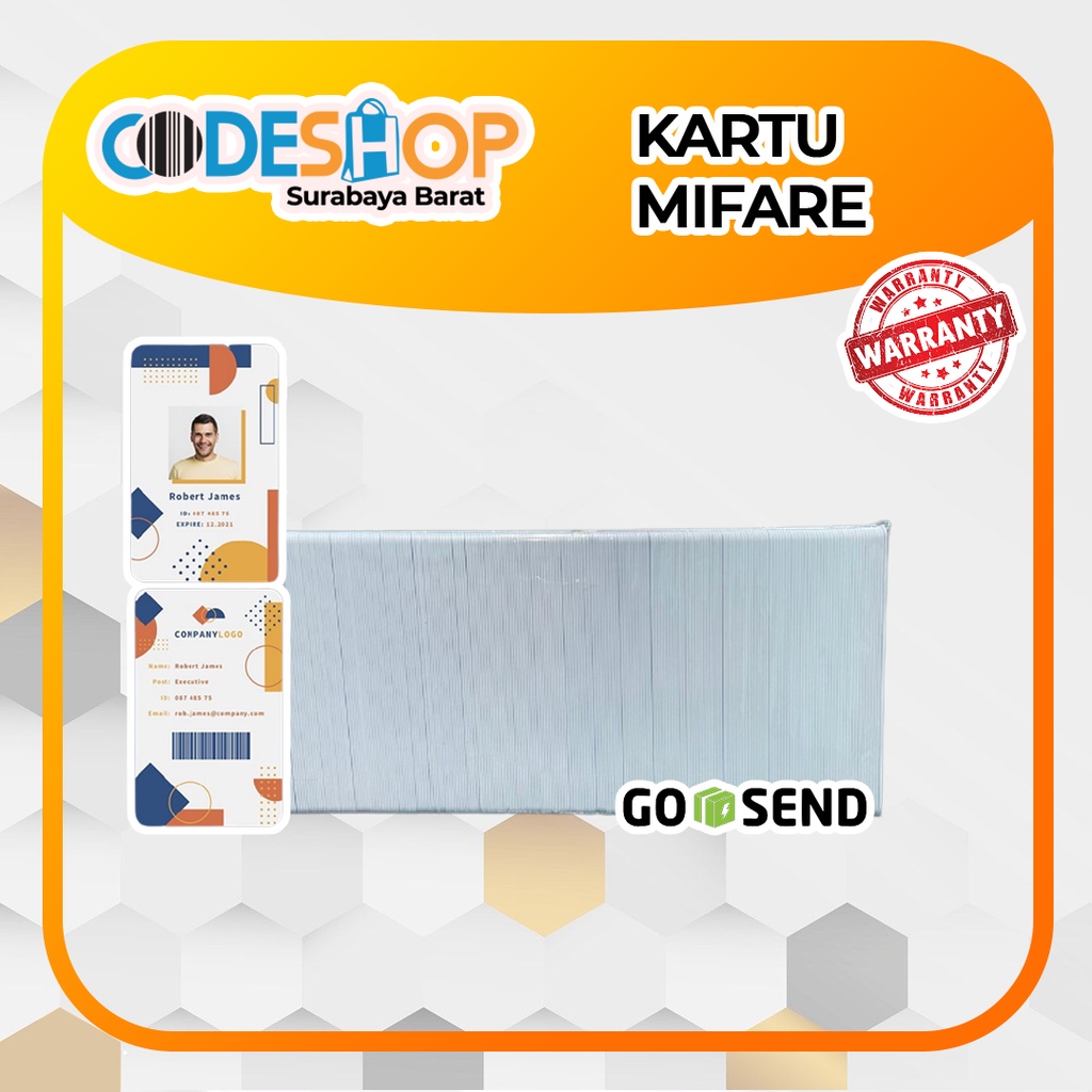 KARTU RFID MIFARE 13.56 MHZ- BLANK CARD RFID