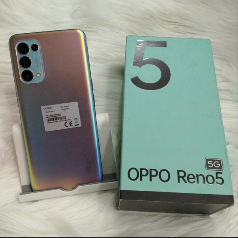 Jual OPPO RENO 5 5G RAM 8/128GB FULLSET (SECOND) | Shopee Indonesia