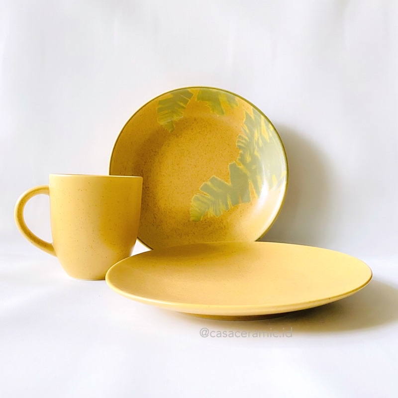 PIRING KERAMIK SET DINNER SET KLASIK