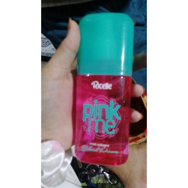 pucelle pink me body colagne