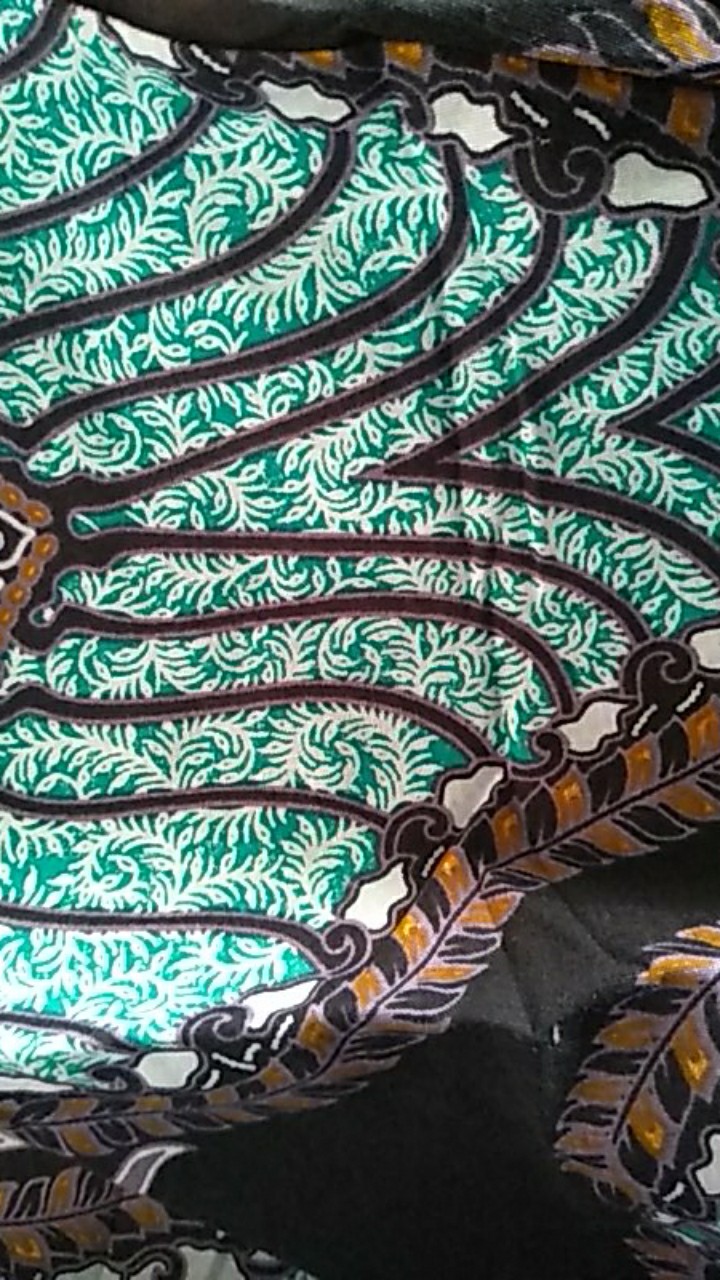 Batik Couple Keluarga Sania Ruffle Ori Ndoro Jowi Dnt Motif Maduijo