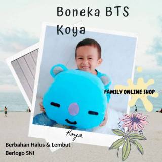  Mainan  Anak Boneka Bantal BTS  Biru Koya Boneka BTS  BT21 