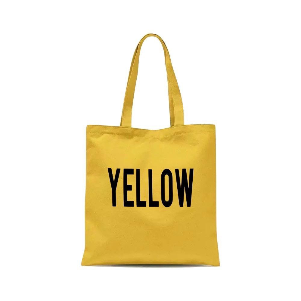 Totebag / Tas Fashion Wanita / Tas Serbaguna &quot;Black/White/Pink/Yellow&quot;